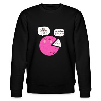 Géométrie math math mathematicien cadeau - Sweat bio CHANGER Stanley/Stella Unisexe - noir - Devant - Nik (191cm) & Marisol (170cm)
