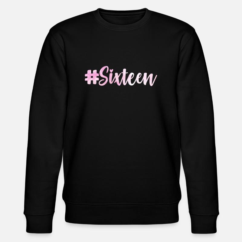 16ème anniversaire - Sweat bio CHANGER Stanley/Stella Unisexe - noir