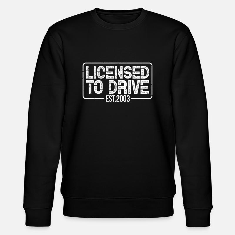 2003 - Stanley/Stella CHANGER Unisex Organic Sweatshirt - black