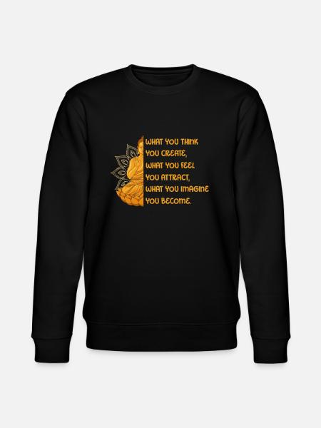 Bouddha - Sweat bio CHANGER Stanley/Stella Unisexe - noir