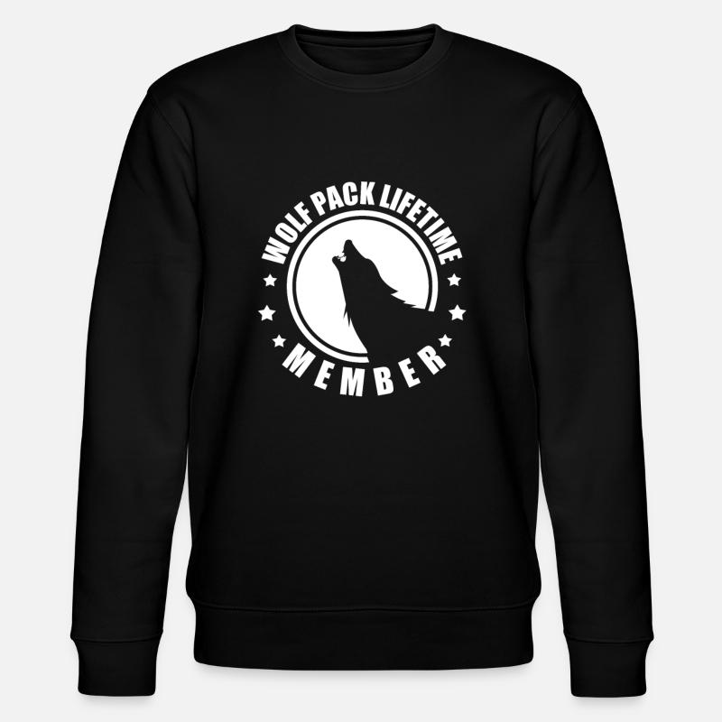 Wolfpack - Sweat bio CHANGER Stanley/Stella Unisexe - noir