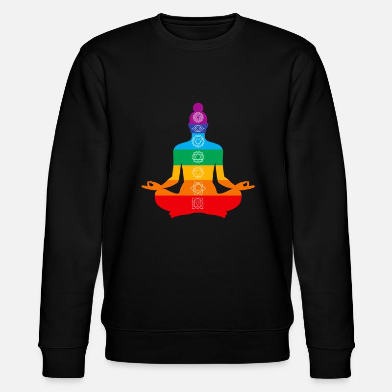chakra - Sweat bio CHANGER Stanley/Stella Unisexe - noir