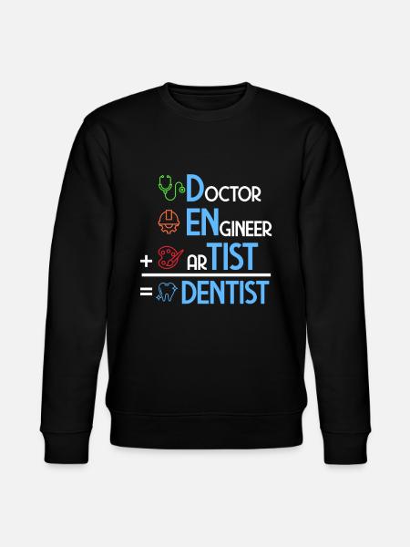 dentist - Stanley/Stella CHANGER Unisex Organic Sweatshirt - black