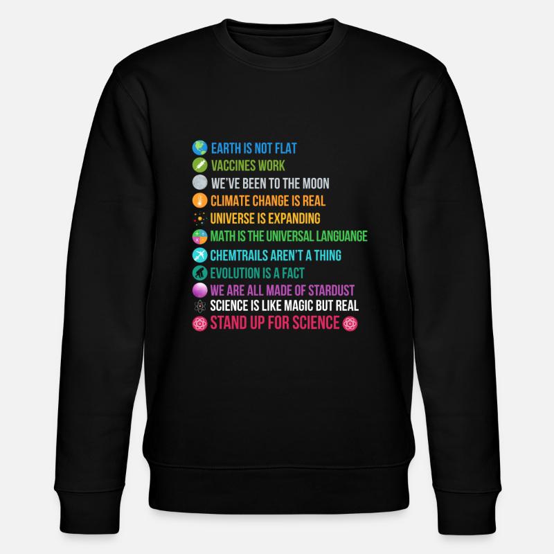 Cadeau scientifique scientifique chimie - Sweat bio CHANGER Stanley/Stella Unisexe - noir