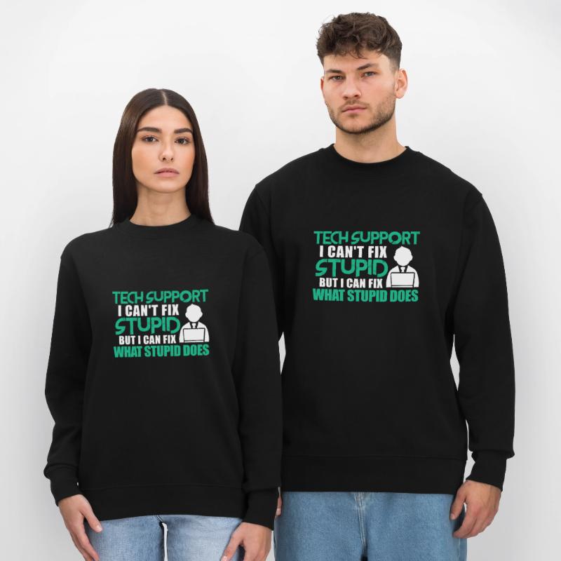 Technischer Support Computer IT Programmierer Stanley/Stella Unisex Bio-Sweatshirt CHANGER 