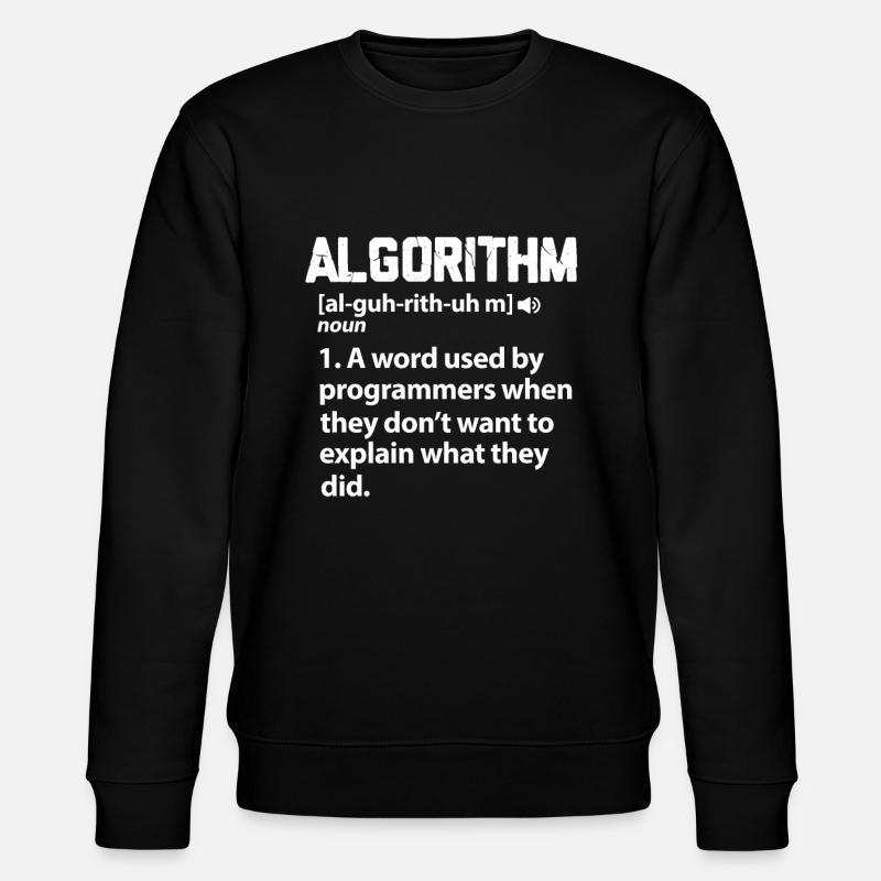 programmeur - Sweat bio CHANGER Stanley/Stella Unisexe - noir