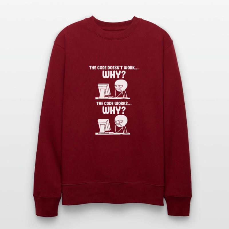 Programmer computer informatics programming Stanley/Stella CHANGER Unisex Organic Sweatshirt