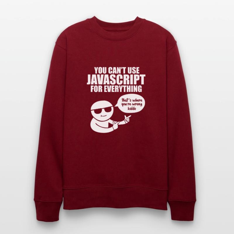 Programmierer Javascript Stanley/Stella Unisex Bio-Sweatshirt CHANGER 