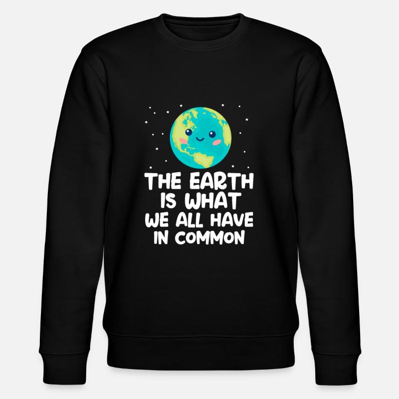climate Change - Stanley/Stella CHANGER Unisex Organic Sweatshirt - black