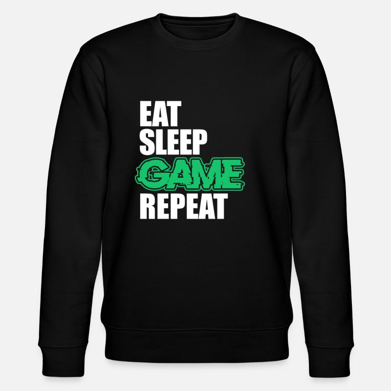 Gaming - Stanley/Stella CHANGER Unisex Organic Sweatshirt - black