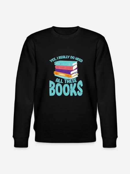 Books - Stanley/Stella CHANGER Unisex Organic Sweatshirt - black