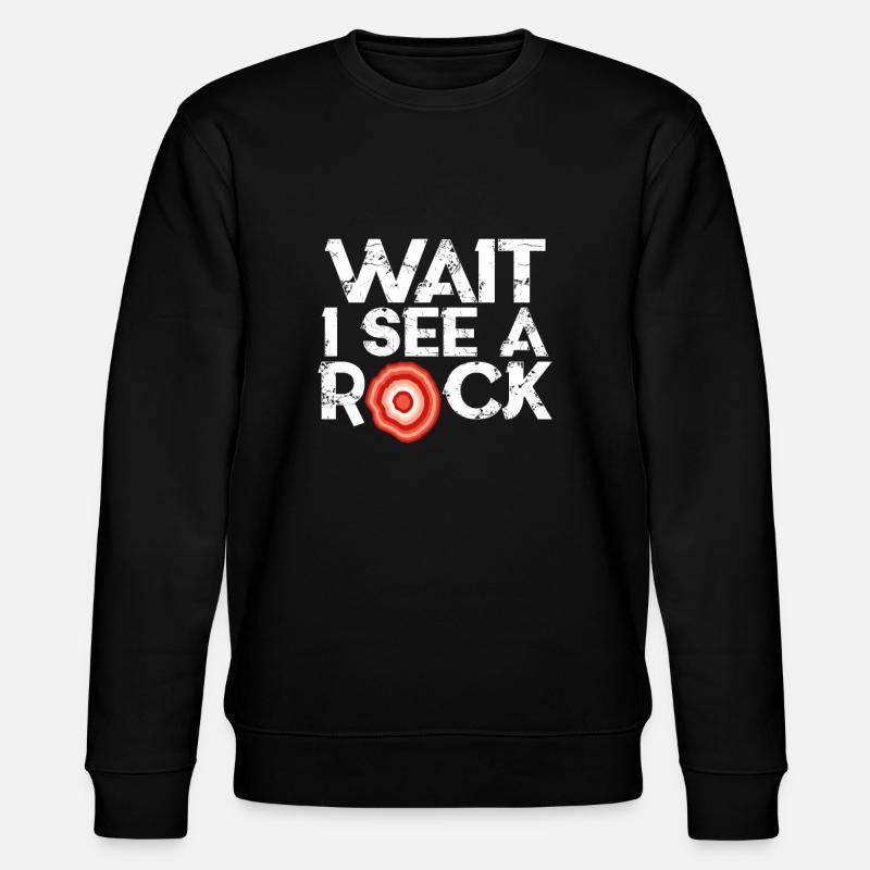 geology - Stanley/Stella CHANGER Unisex Organic Sweatshirt - black