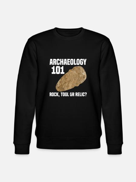 archeology - Stanley/Stella CHANGER Unisex Organic Sweatshirt - black