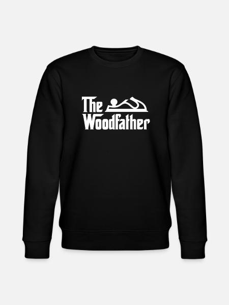 Carpenter carpenter carpenter wood craftsman - Stanley/Stella CHANGER Unisex Organic Sweatshirt - black
