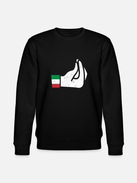 Italian - Stanley/Stella CHANGER Unisex Organic Sweatshirt - black