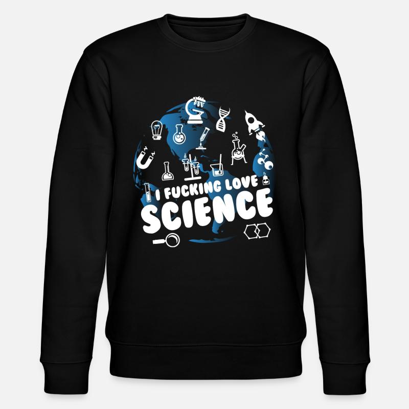 J’adore la science - Sweat bio CHANGER Stanley/Stella Unisexe - noir