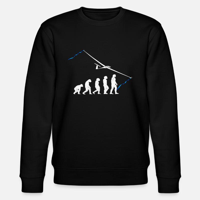 Planeur de glisse évolution planeur - Sweat bio CHANGER Stanley/Stella Unisexe - noir