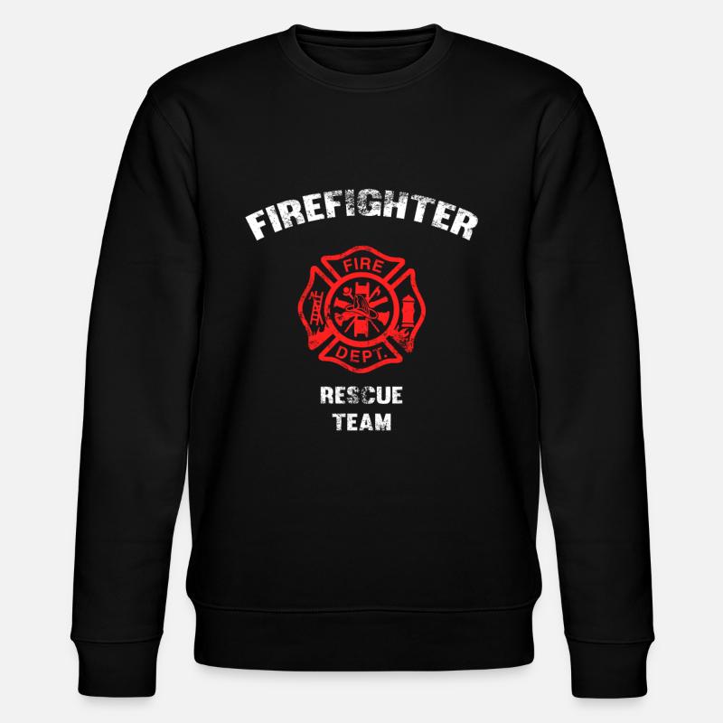 Logo du service d'incendie - Sweat bio CHANGER Stanley/Stella Unisexe - noir