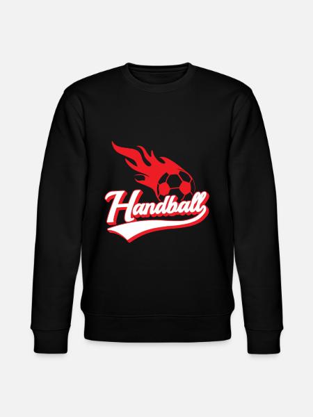 Handball - handball design - Stanley/Stella CHANGER Unisex Organic Sweatshirt - black