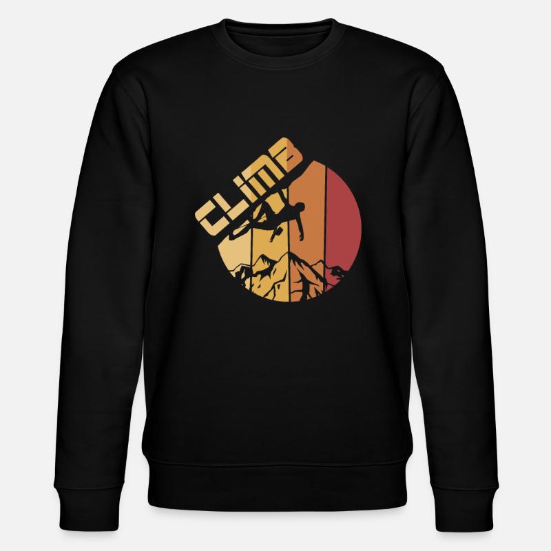 Montée - Sweat bio CHANGER Stanley/Stella Unisexe - noir