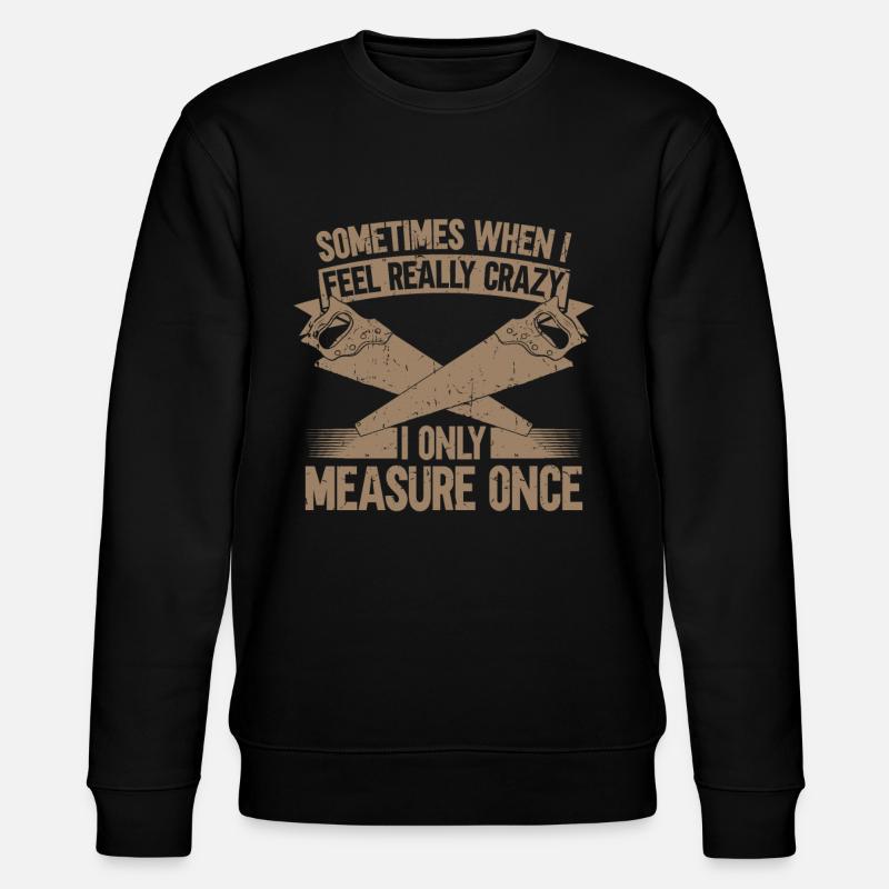 Carpenter & Carpenter Carpenter Gifts - Stanley/Stella CHANGER Unisex Organic Sweatshirt - black