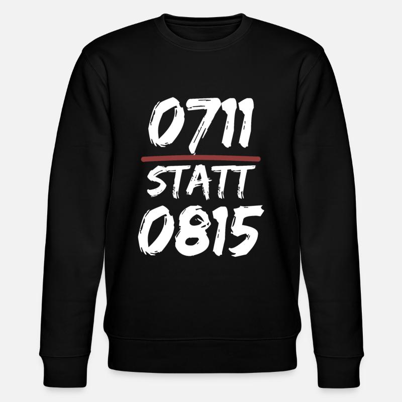 0711 au lieu de 0815 - Sweat bio CHANGER Stanley/Stella Unisexe - noir