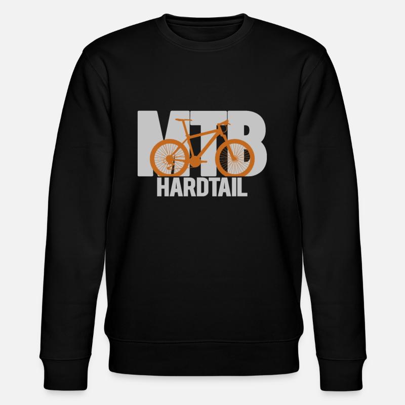 MTB hardtail - Stanley/Stella CHANGER Unisex Organic Sweatshirt - black