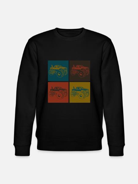Monstertruck - Stanley/Stella Unisex Bio-Sweatshirt CHANGER - Schwarz