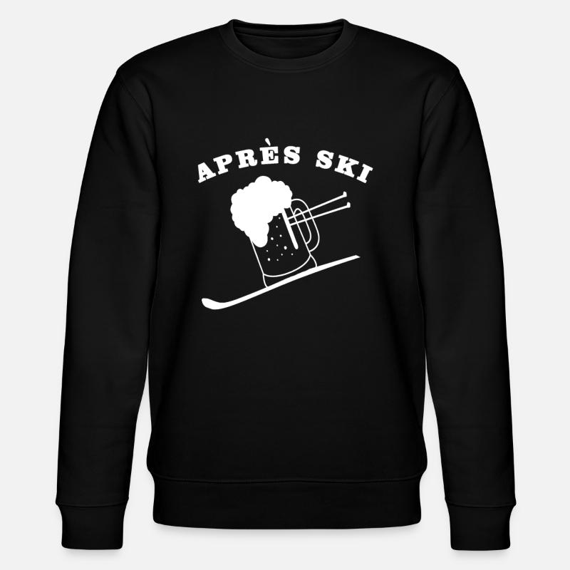 Apres Ski Bier - Sweat bio CHANGER Stanley/Stella Unisexe - noir