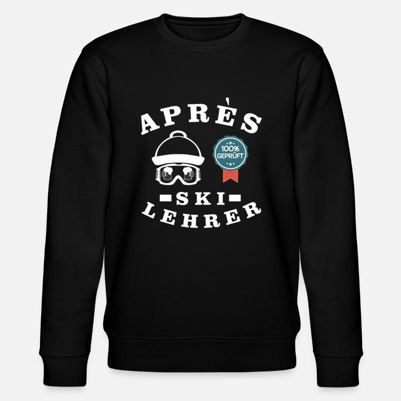 Apres Ski Professeur - Sweat bio CHANGER Stanley/Stella Unisexe - noir
