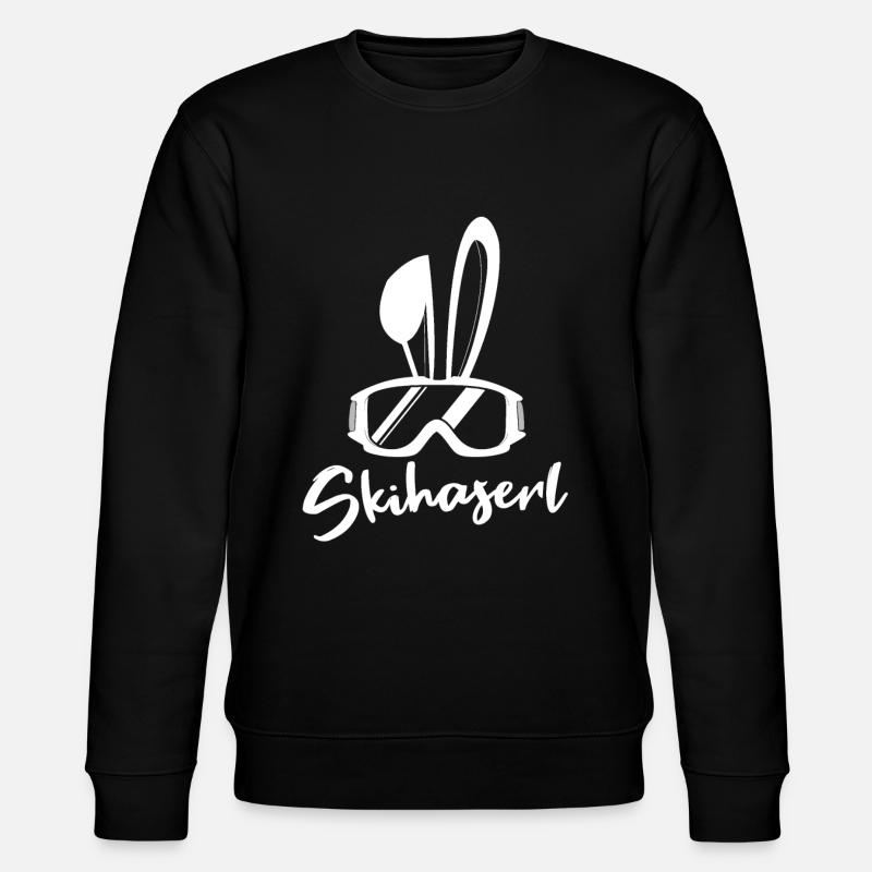 Skihaserl - Stanley/Stella Unisex Bio-Sweatshirt CHANGER  - Schwarz