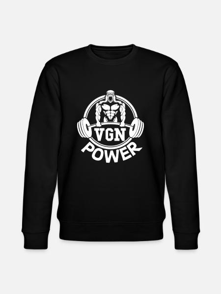 VGN Power - Stanley/Stella Unisex Bio-Sweatshirt CHANGER  - Schwarz