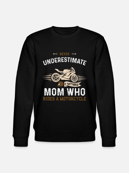 Never Underestimate A Tattooed M... - Stanley/Stella Unisex Bio-Sweatshirt CHANGER - Schwarz