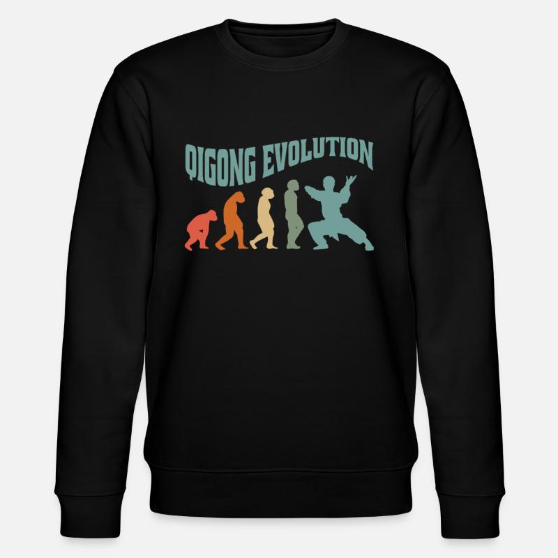Qi-Gong Chigong Méditation Thaï-Chi Evolution - Sweat bio CHANGER Stanley/Stella Unisexe - noir