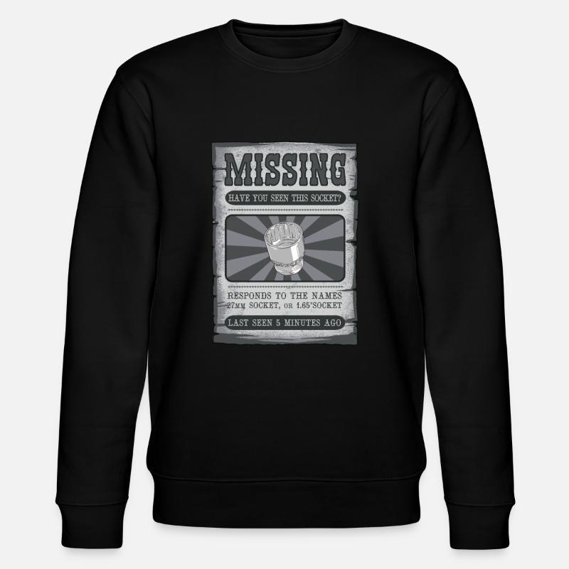 Mechatronics Engineer, Auto-Mechanic, Engineer - Stanley/Stella CHANGER Unisex Organic Sweatshirt - black