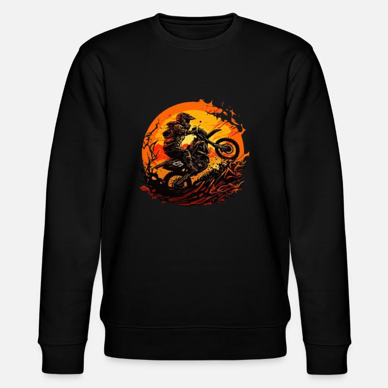 Ride to Hell - Action de motocross à couper le souffle - Sweat bio CHANGER Stanley/Stella Unisexe - noir