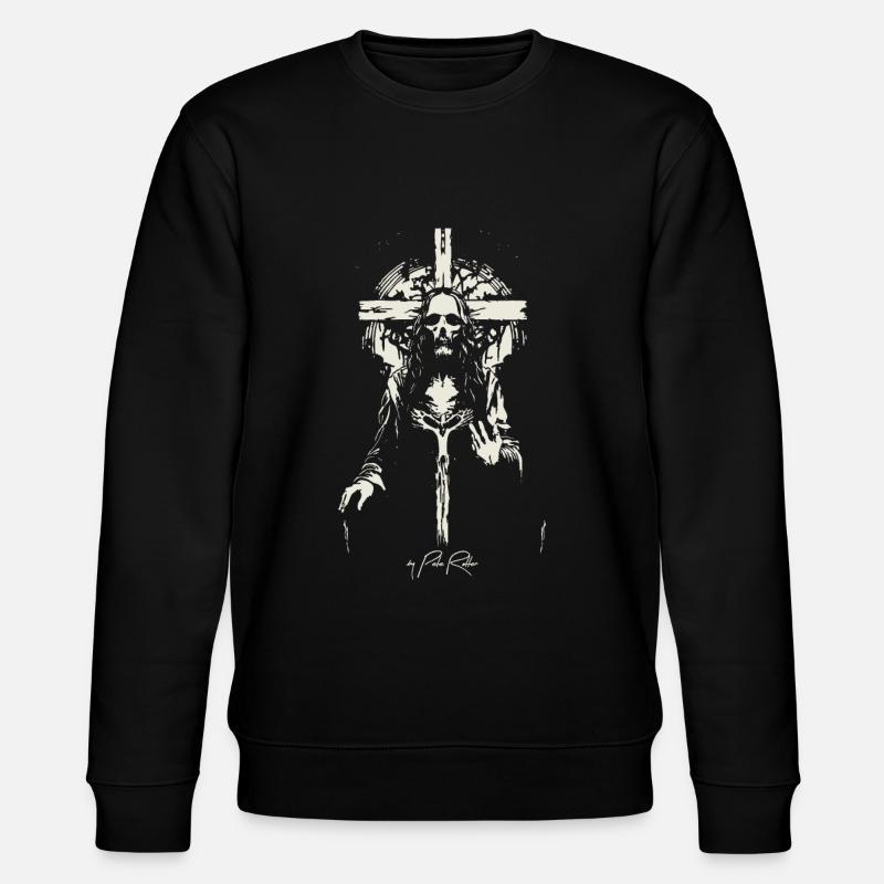 The Holy Savior - Stanley/Stella CHANGER Unisex Organic Sweatshirt - black