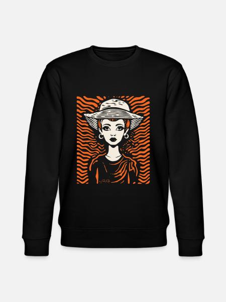 Die stilvolle Frau - Stanley/Stella Unisex Bio-Sweatshirt CHANGER - Schwarz