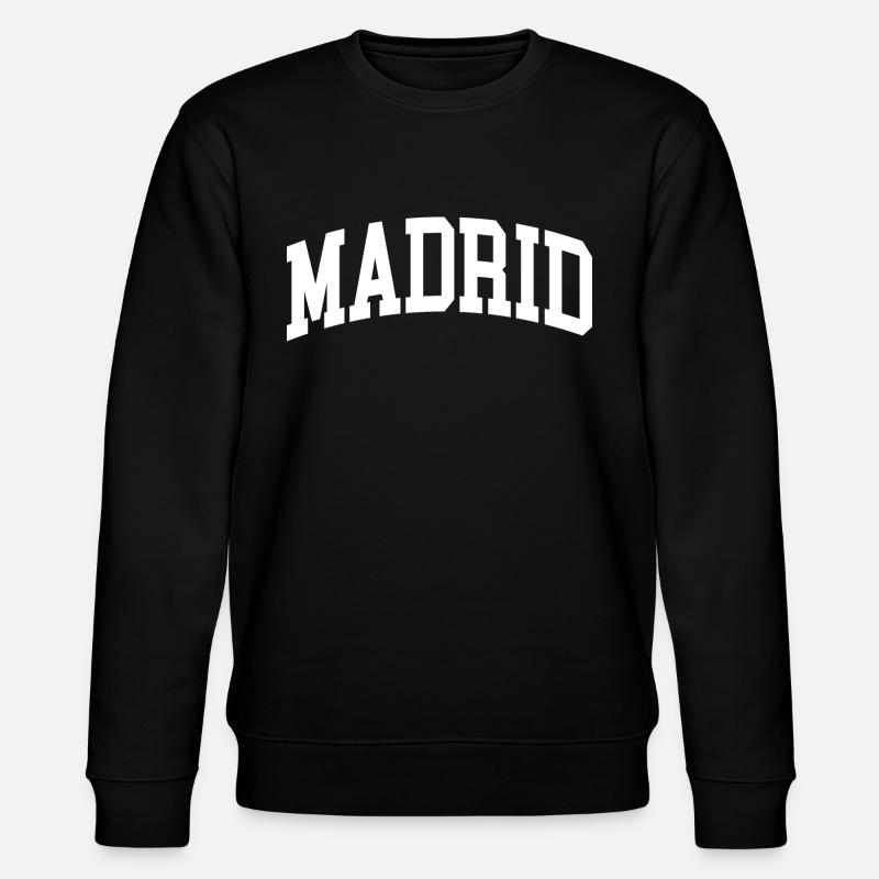 madrid - Stanley/Stella Unisex Bio-Sweatshirt CHANGER  - Schwarz