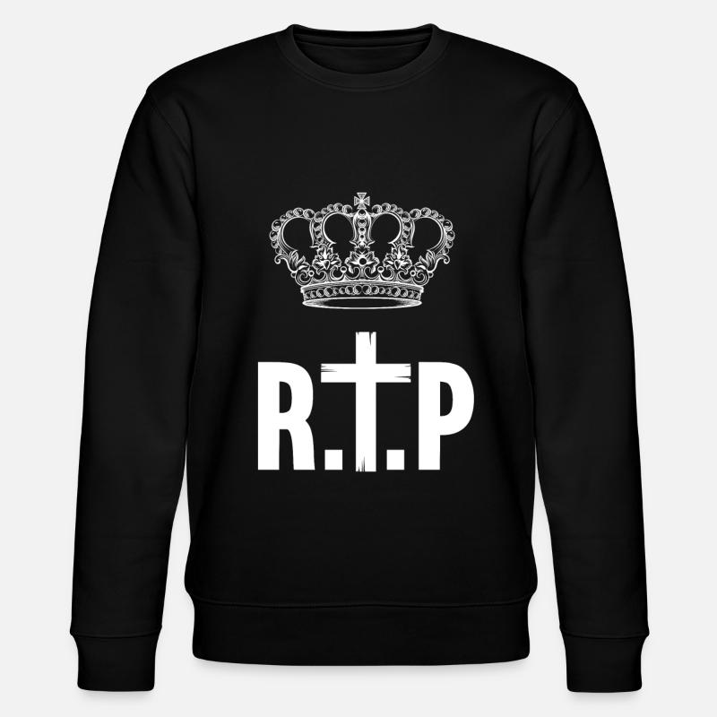 RIP Queen - Stanley/Stella Unisex Bio-Sweatshirt CHANGER - Schwarz