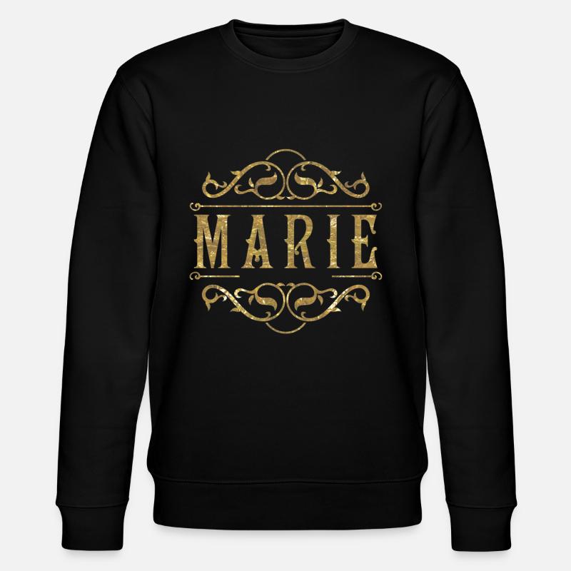 Marie en or - Sweat bio CHANGER Stanley/Stella Unisexe - noir