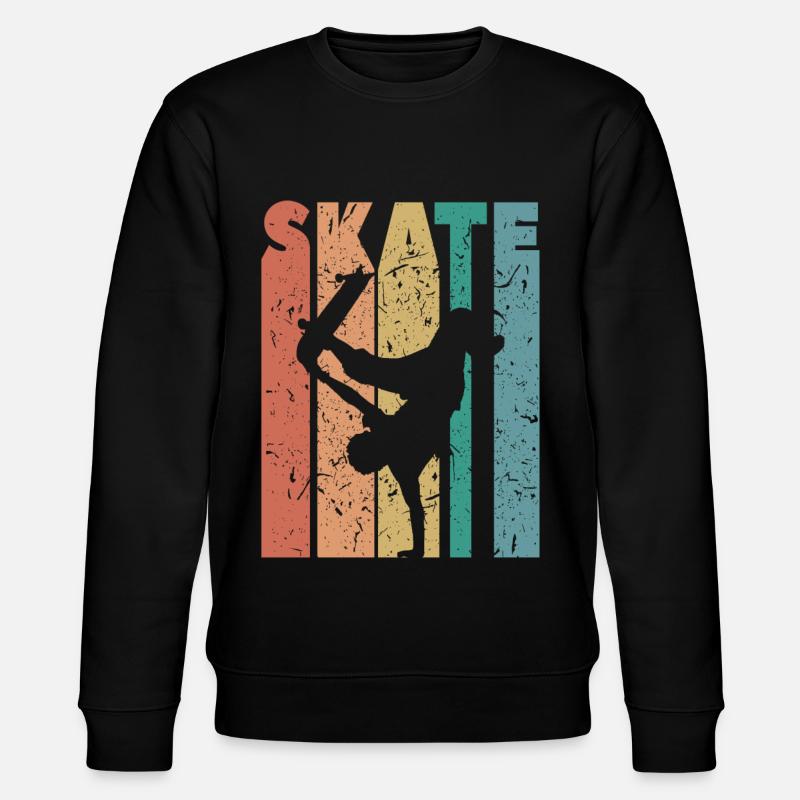 Skate - Sweat bio CHANGER Stanley/Stella Unisexe - noir
