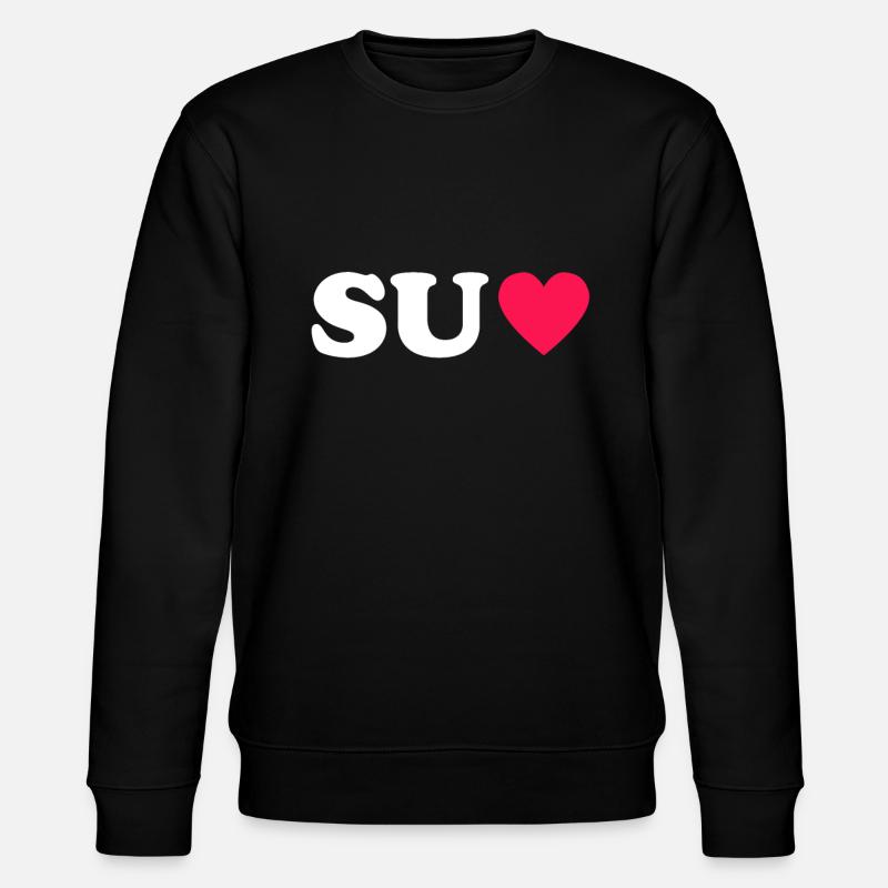 Love SUV - Stanley/Stella Unisex Bio-Sweatshirt CHANGER  - Schwarz