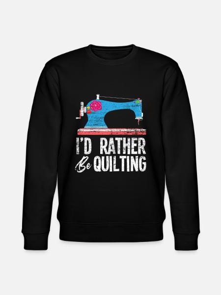 Quilting - Stanley/Stella CHANGER Unisex Organic Sweatshirt - black