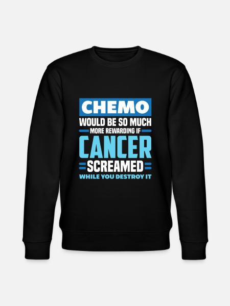 Chemo cancer therapy - Stanley/Stella CHANGER Unisex Organic Sweatshirt - black