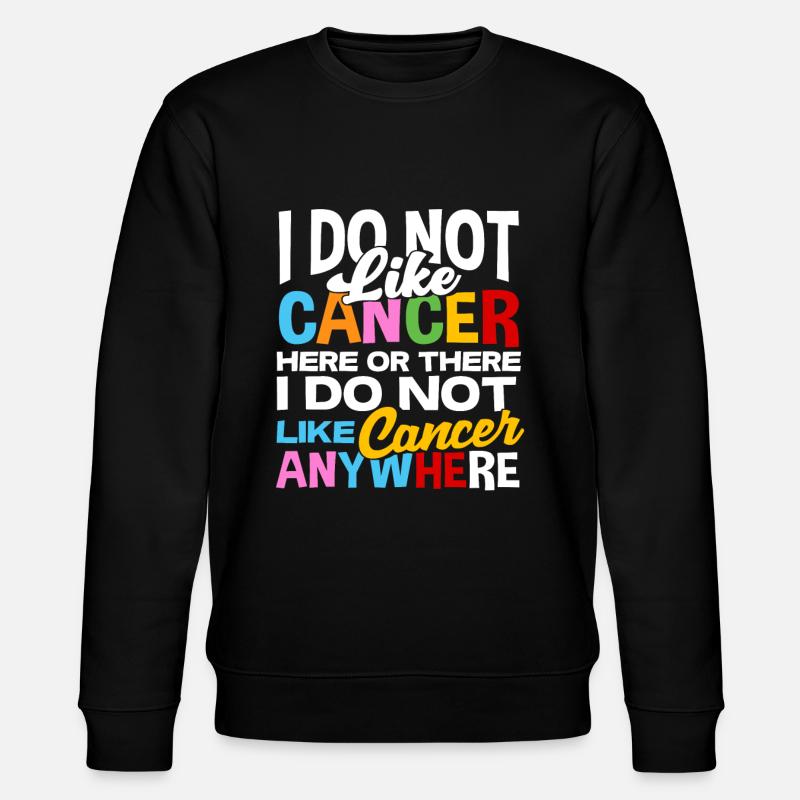 Chemo énonciation drôle - Sweat bio CHANGER Stanley/Stella Unisexe - noir