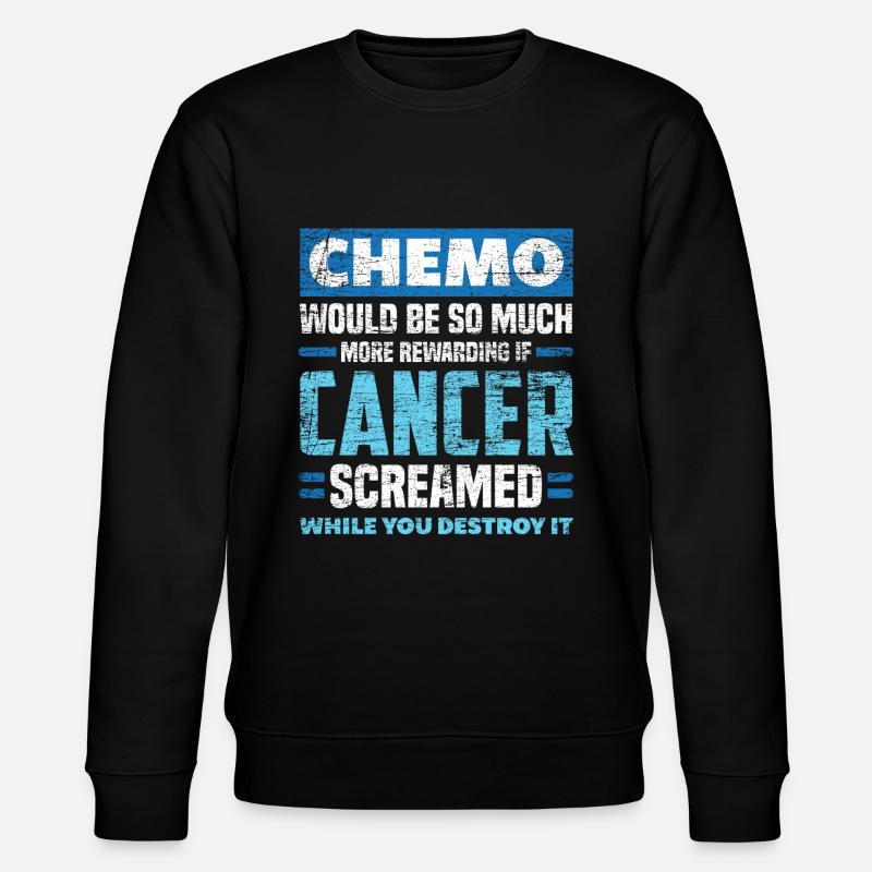 Cancer chimio - Sweat bio CHANGER Stanley/Stella Unisexe - noir