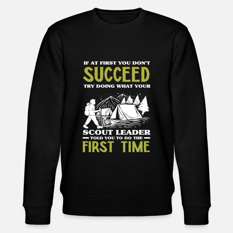 Scouts De Motivation Aventure - Sweat bio CHANGER Stanley/Stella Unisexe - noir