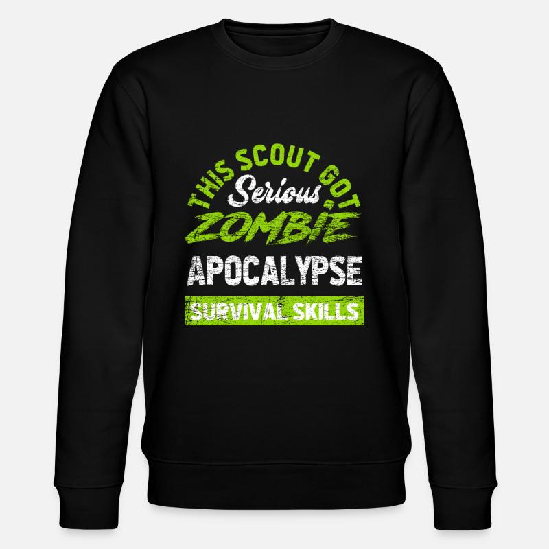 Zombies scouts - Sweat bio CHANGER Stanley/Stella Unisexe - noir