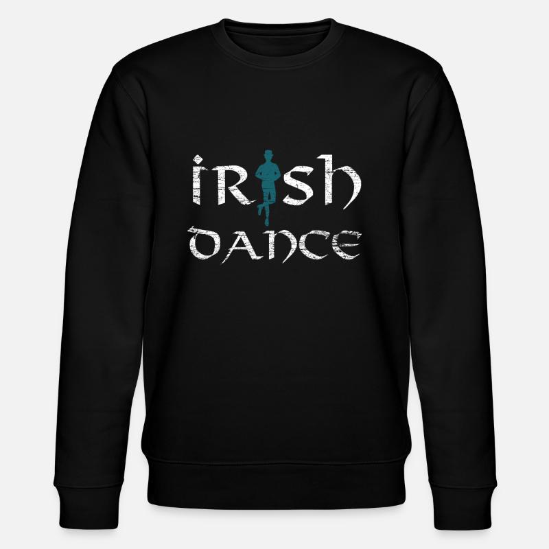Irish dance - Stanley/Stella CHANGER Unisex Organic Sweatshirt - black